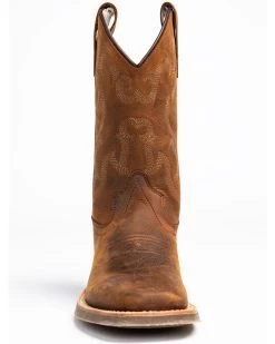 Cody James Boys' Full-Grain Leather Western Boots - Square Toe -Western Fashion 2000291622 200 P4