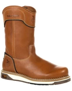 Georgia Boot Men's AMP LT Western Work Boots - Soft Toe