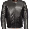 Milwaukee Leather Men's Side Lace Vented Scooter Jacket -Western Fashion 2000292876 001 P1