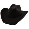 Justin Men's 6X Black Kermit Western Felt Hat  -Western Fashion 2000293424 001 P1