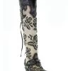 Corral Women's Rose Embroidery Western Boots - Snip Toe -Western Fashion 2000293476 100 P1