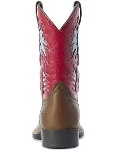 Ariat Little Girls' Homestead VentTEK Western Boots - Broad Square Toe 9 Ariat Little Girls' Homestead VentTEK Western Boots - Broad Square Toe -Western Fashion 2000294019 200 P3