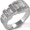 Kelly Herd Women's Clear Ranger Style Buckle Ring -Western Fashion 2000308928 040 P1