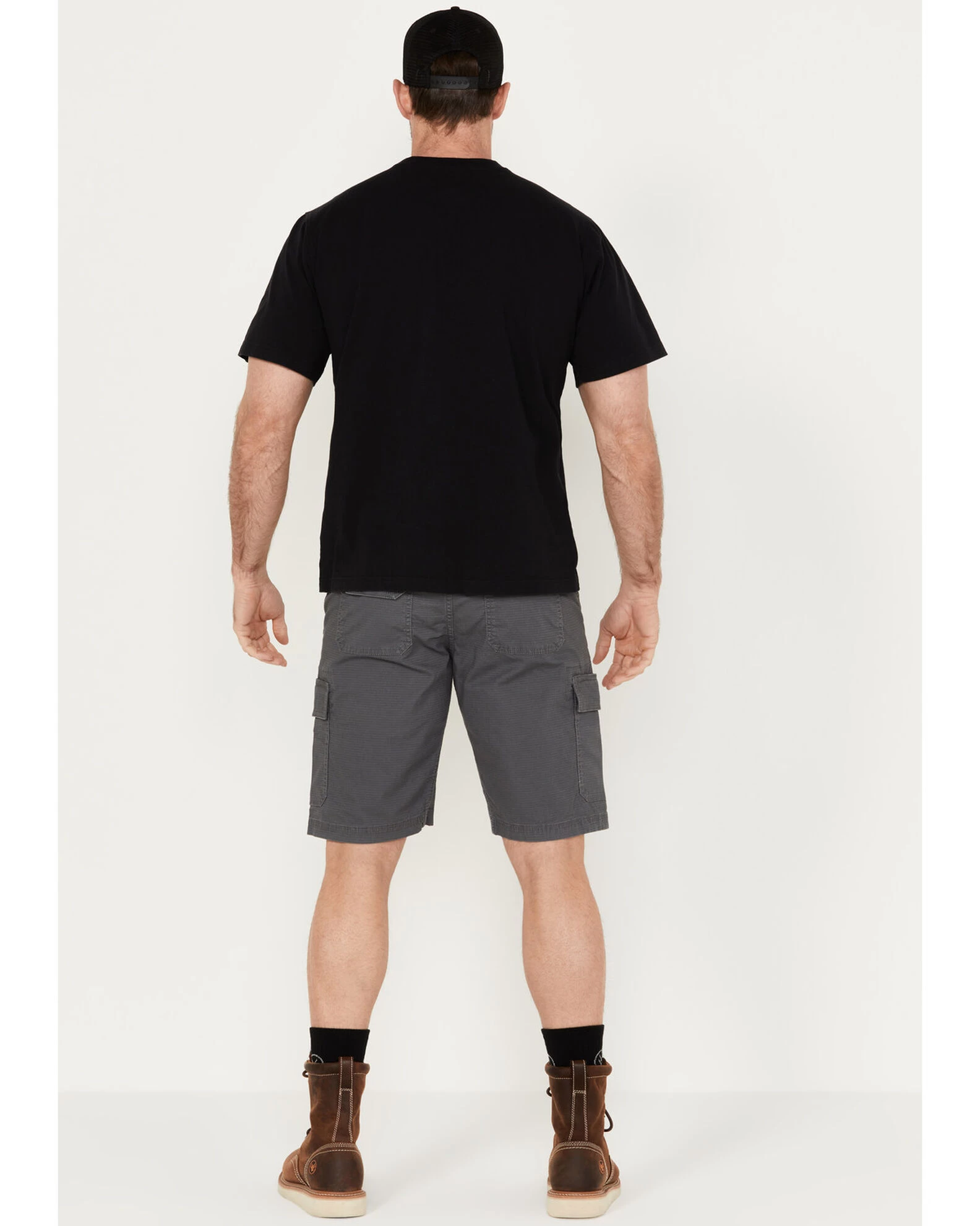 Hawx Men's Stretch Cargo Work Shorts 5 Hawx Men's Stretch Cargo Work Shorts - Image 3