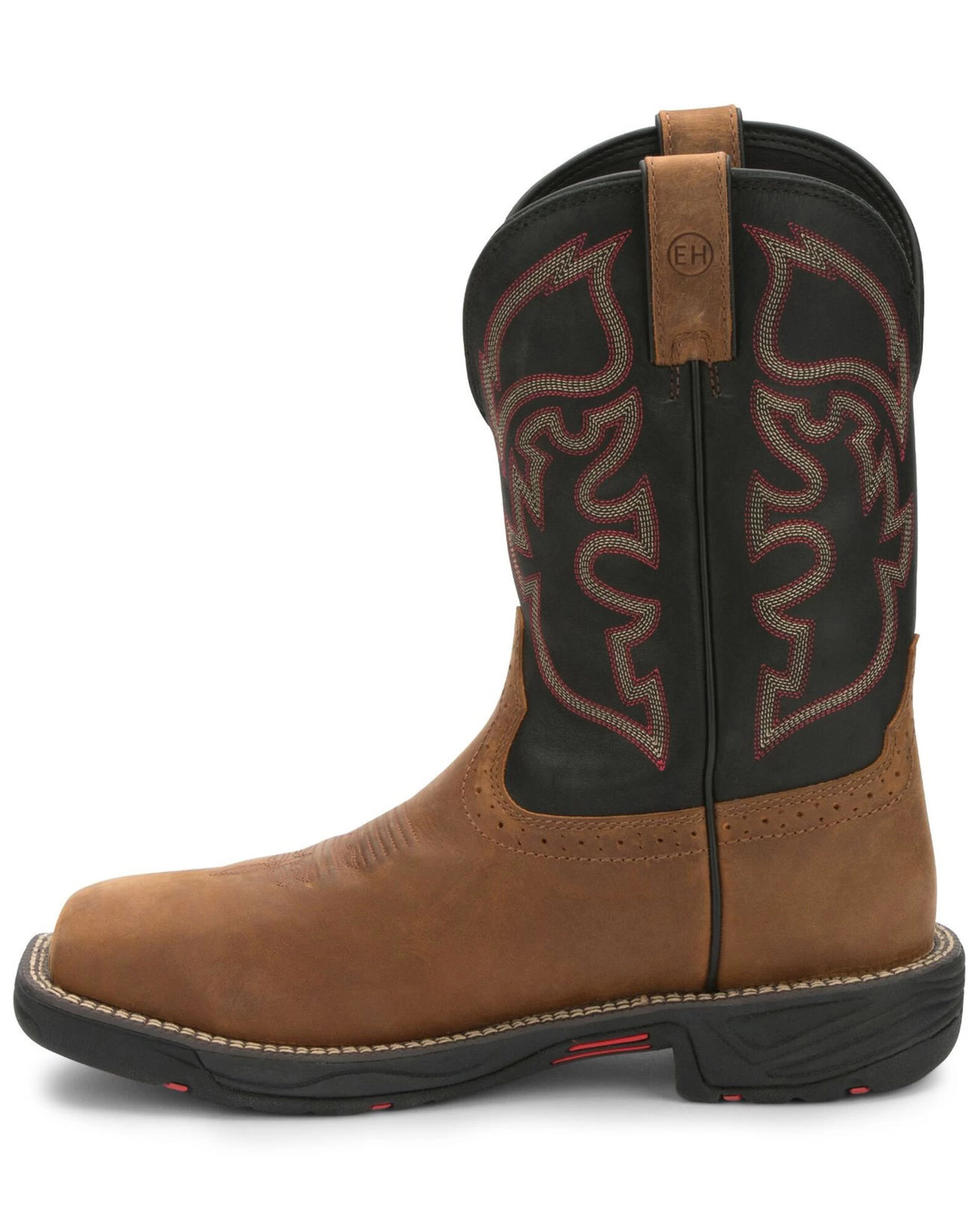 Justin Men's Stampede Rush Western Work Boots - Composite Toe 5 Justin Men's Stampede Rush Western Work Boots - Composite Toe - Image 3