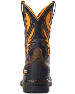 Ariat Boys' VentTEK Western Work Boots - Broad Square Toe 9 Ariat Boys' VentTEK Western Work Boots - Broad Square Toe -Western Fashion 2000321519 200 P3