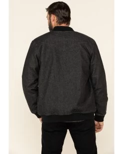 Moonshine Spirit Men's Steal Bomber Sherpa-Lined Jacket  -Western Fashion 2000325382 001 P5