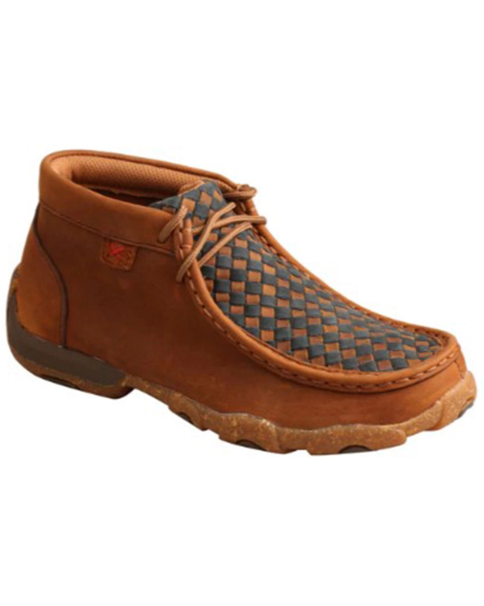 Twisted X Boys' Weave Driving Shoes - Moc Toe 3 Twisted X Boys' Weave Driving Shoes - Moc Toe