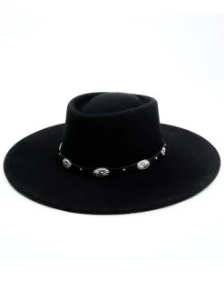 Idyllwind Women's Midnight Stars Concho Wool Felt Western Hat 