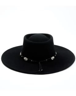 Idyllwind Women's Midnight Stars Concho Wool Felt Western Hat  -Western Fashion 2000325973 001 P3