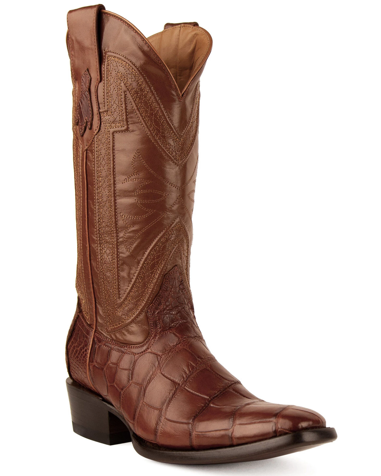 Ferrini Men's Stallion Western Boots - Square Toe 3 Ferrini Men's Stallion Western Boots - Square Toe