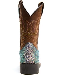 Shyanne Girls' Glitterama Western Boots - Broad Square Toe -Western Fashion 2000328725 200 P5