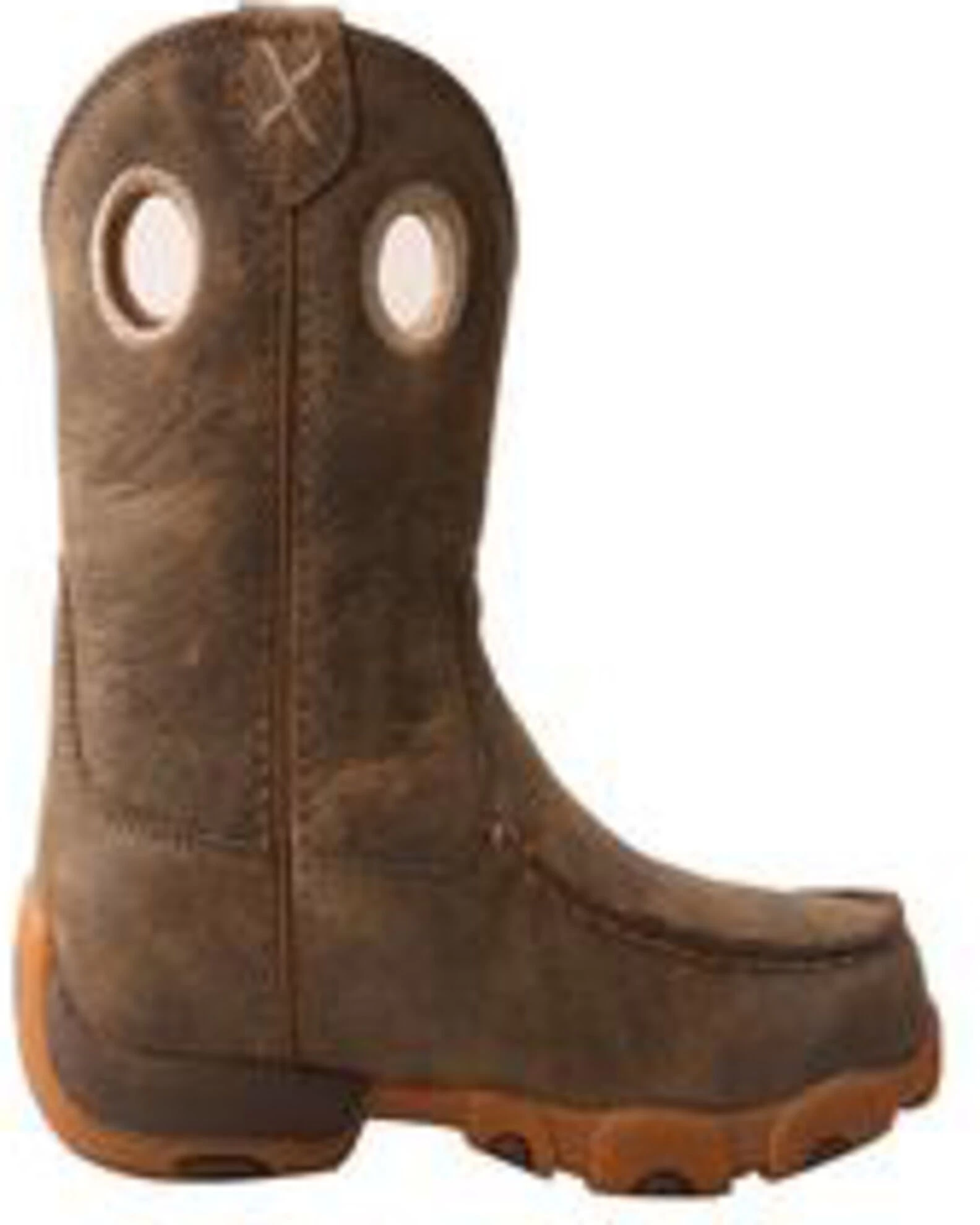 Twisted X Boys' Driving Moc Boots - Moc Toe 4 Twisted X Boys' Driving Moc Boots - Moc Toe - Image 2