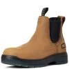 Ariat Men's Turbo Chelsea Waterproof Work Boots - Soft Toe