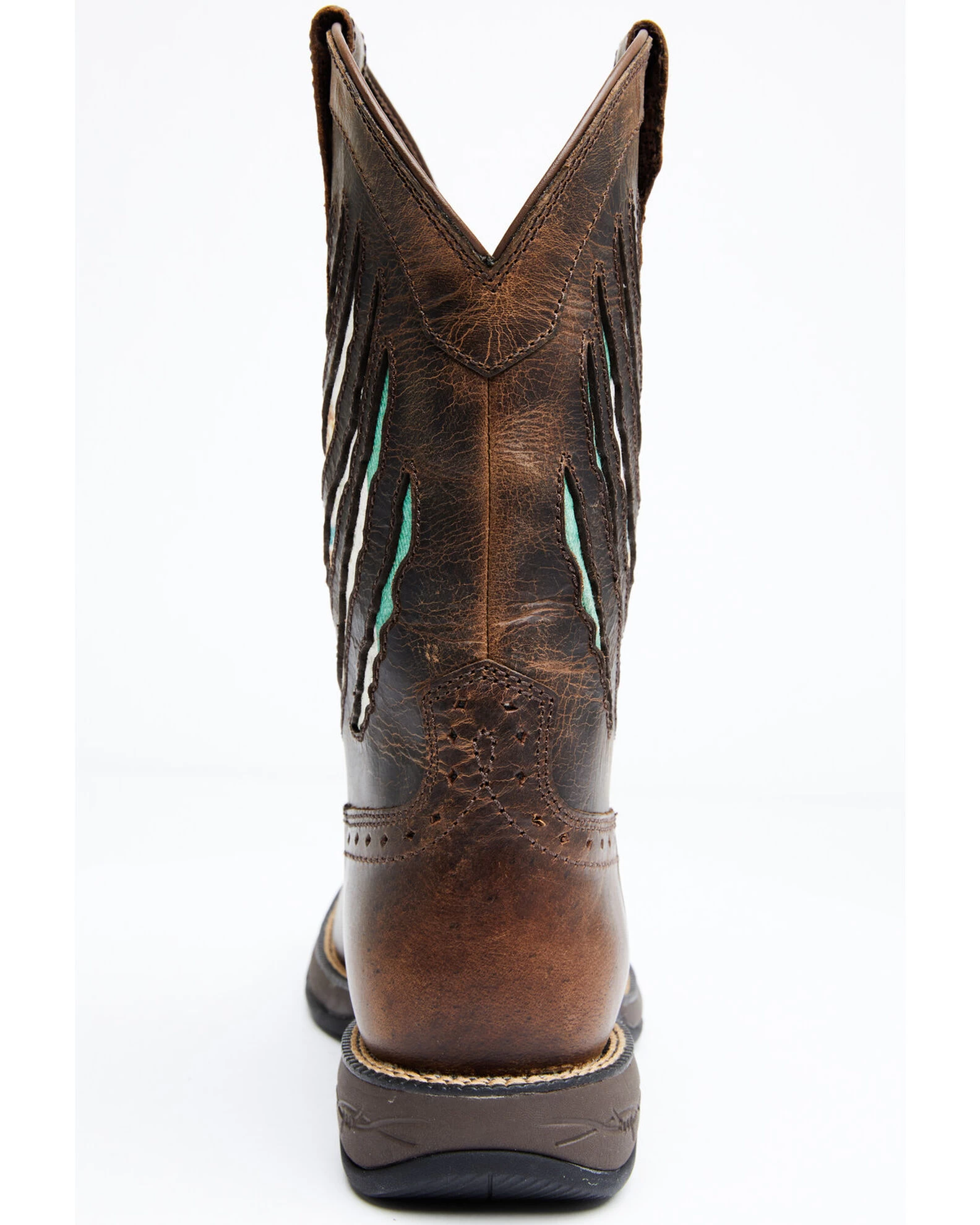 Brothers & Sons Men's Scratch Mexico Flag Lite Performance Western Boots - Broad Square Toe 6 Brothers & Sons Men's Scratch Mexico Flag Lite Performance Western Boots - Broad Square Toe - Image 4