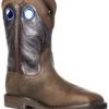 Ariat Men's Dark Brown Groundwork Western Work Boots - Steel Toe