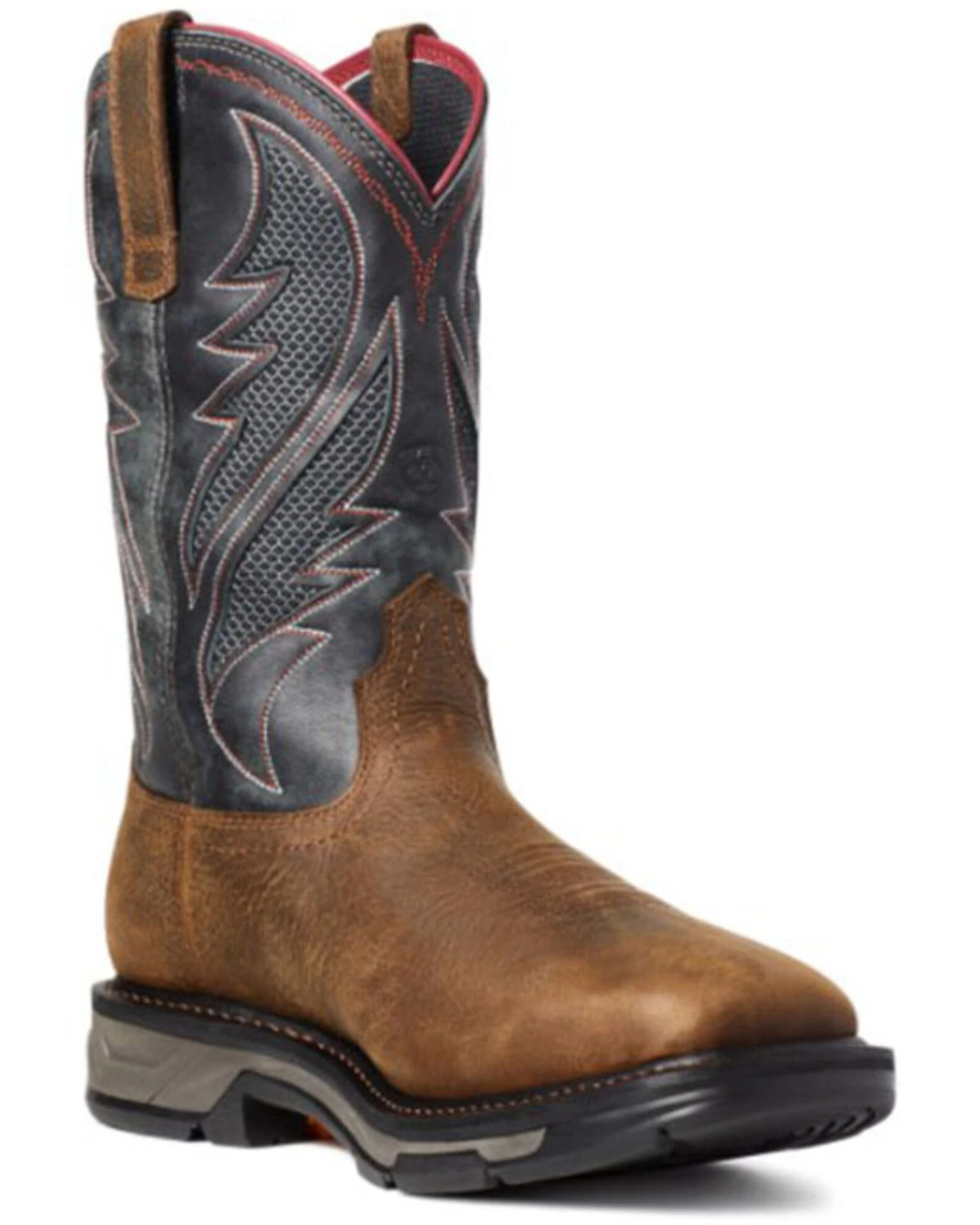 Ariat Men's Rye Workhog XT VentTEK Waterproof Western Work Boots - Soft Toe 3 Ariat Men's Rye Workhog XT VentTEK Waterproof Western Work Boots - Soft Toe