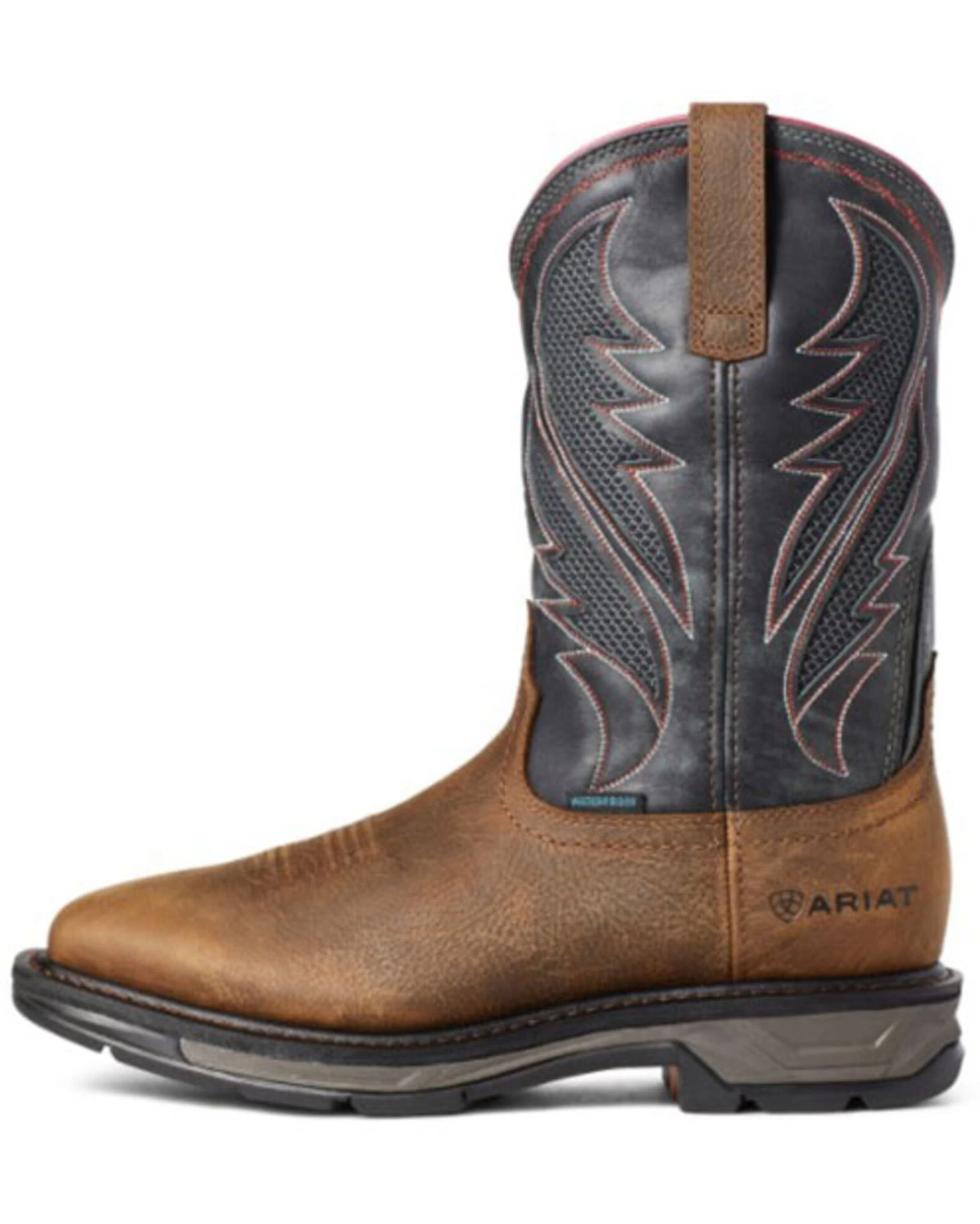 Ariat Men's Rye Workhog XT VentTEK Waterproof Western Work Boots - Soft Toe 4 Ariat Men's Rye Workhog XT VentTEK Waterproof Western Work Boots - Soft Toe - Image 2