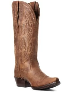 Ariat Women's Heritage Bantamweight Elastic Calf Western Boots - Snip Toe