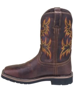 Justin Men's Driller Western Work Boots - Soft Toe -Western Fashion 2000332454 200 P3
