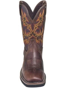 Justin Men's Driller Western Work Boots - Soft Toe -Western Fashion 2000332454 200 P4