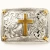 Cody James Men's Filigree Cross Buckle