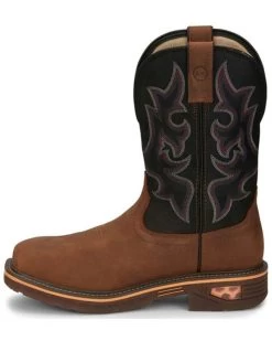 Justin Men's Resistor Western Work Boots - Composite Toe -Western Fashion 2000335172 200 P3