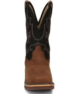 Justin Men's Resistor Western Work Boots - Composite Toe -Western Fashion 2000335172 200 P4