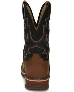 Justin Men's Resistor Western Work Boots - Composite Toe -Western Fashion 2000335172 200 P5