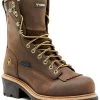 Hawx Men's 8" Waterproof Logger Boots - Steel Toe -Western Fashion 2000335845 201 P1