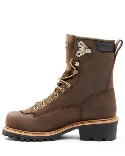 Hawx Men's 8" Waterproof Logger Boots - Steel Toe -Western Fashion 2000335845 201 P3
