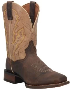 Dan Post Men's Garrison Western Performance Boots - Broad Square Toe