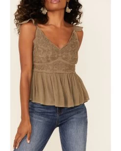 Shyanne Women's Embroidered Flutter Short Sleeve Top  -Western Fashion 2000338212 341 P3