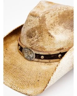 Shyanne Women's Natural Gori Straw Western Hat  -Western Fashion 2000338821 101 P2