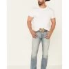 Moonshine Spirit Men's Wild West Light Wash Stretch Stackable Straight Jeans  -Western Fashion 2000338828 400 P1