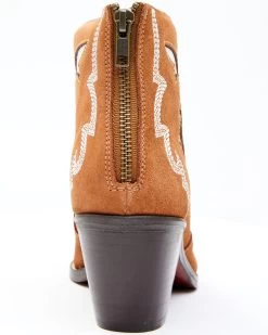 Dan Post Women's Embroidered Inlay Suede Fashion Booties - Pointed Toe 13 Dan Post Women's Embroidered Inlay Suede Fashion Booties - Pointed Toe -Western Fashion 2000340412 280 P5