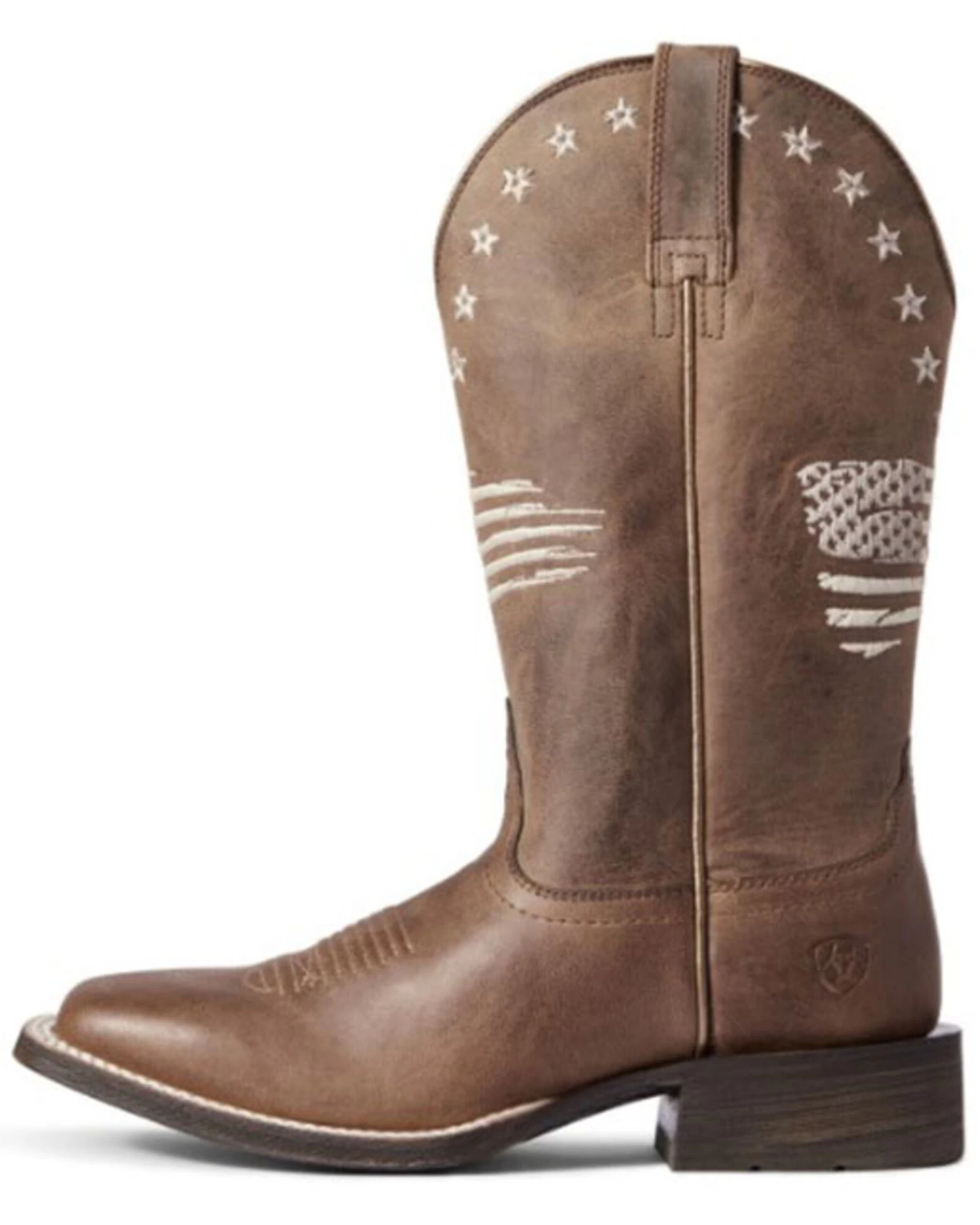 Ariat Women's Circuit Patriot Western Boots - Broad Square Toe 4 Ariat Women's Circuit Patriot Western Boots - Broad Square Toe - Image 2
