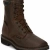 Justin Men's Driller Waterproof Work Boots - Composite Toe -Western Fashion 2000340823 200 P1