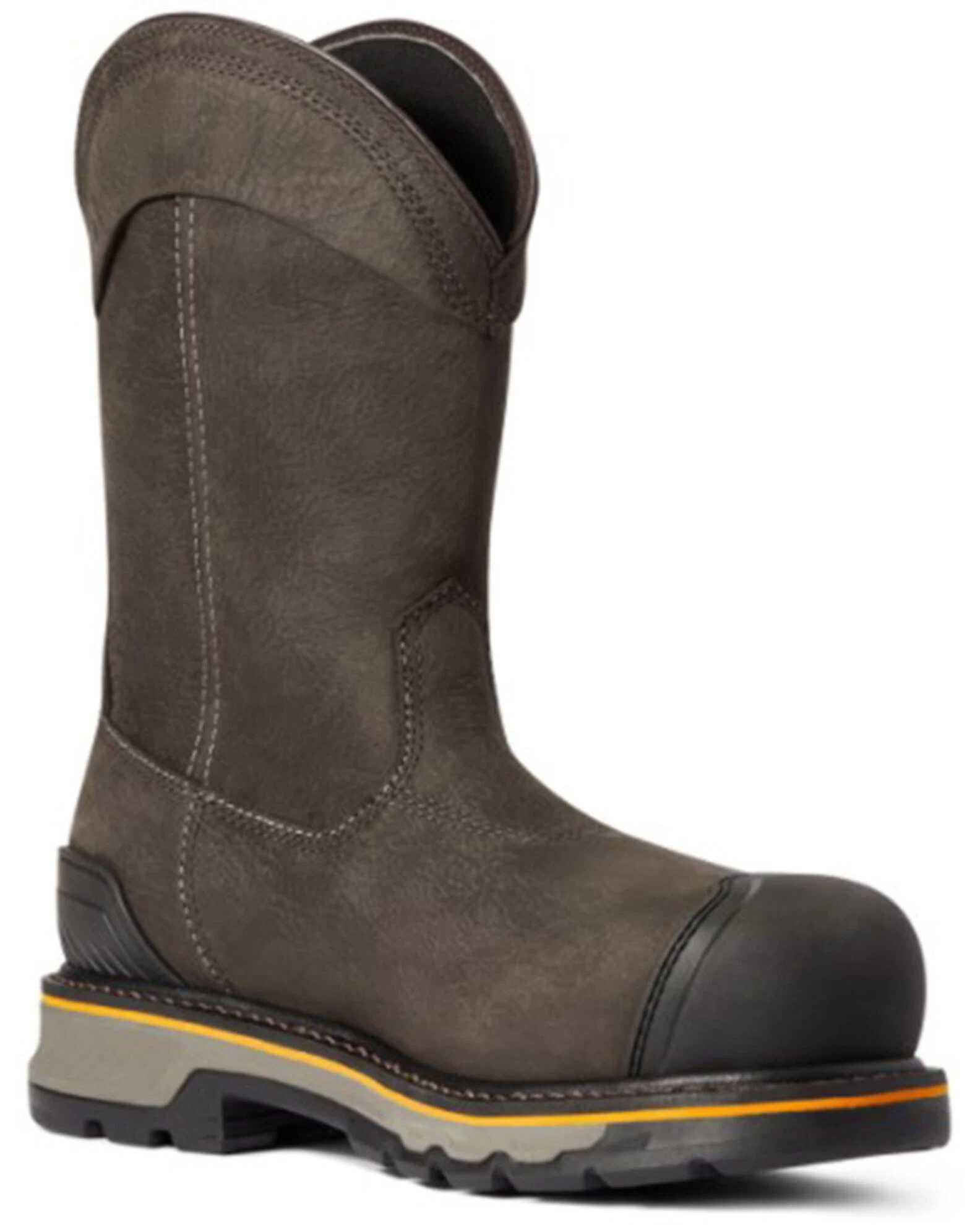 Ariat Men's Jumper Pull On H20 Work Boot - Composite Toe 3 Ariat Men's Jumper Pull On H20 Work Boot - Composite Toe