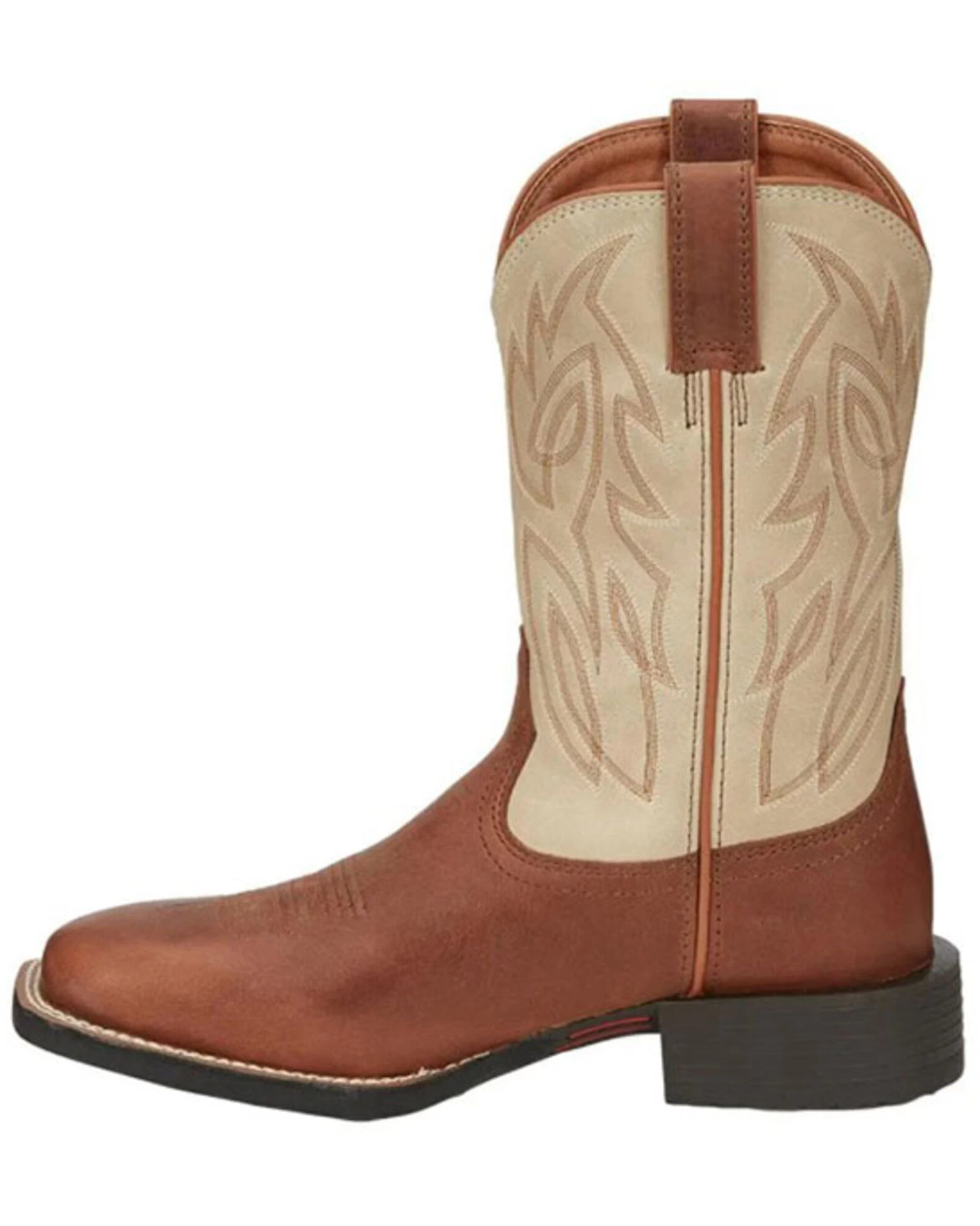 Justin Men's Canter Western Boots - Broad Square Toe 5 Justin Men's Canter Western Boots - Broad Square Toe - Image 3