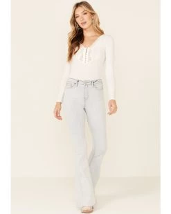 Idyllwind Women's Light Wash High Rise Friendship Flare Jeans  -Western Fashion 2000342580 450 P2