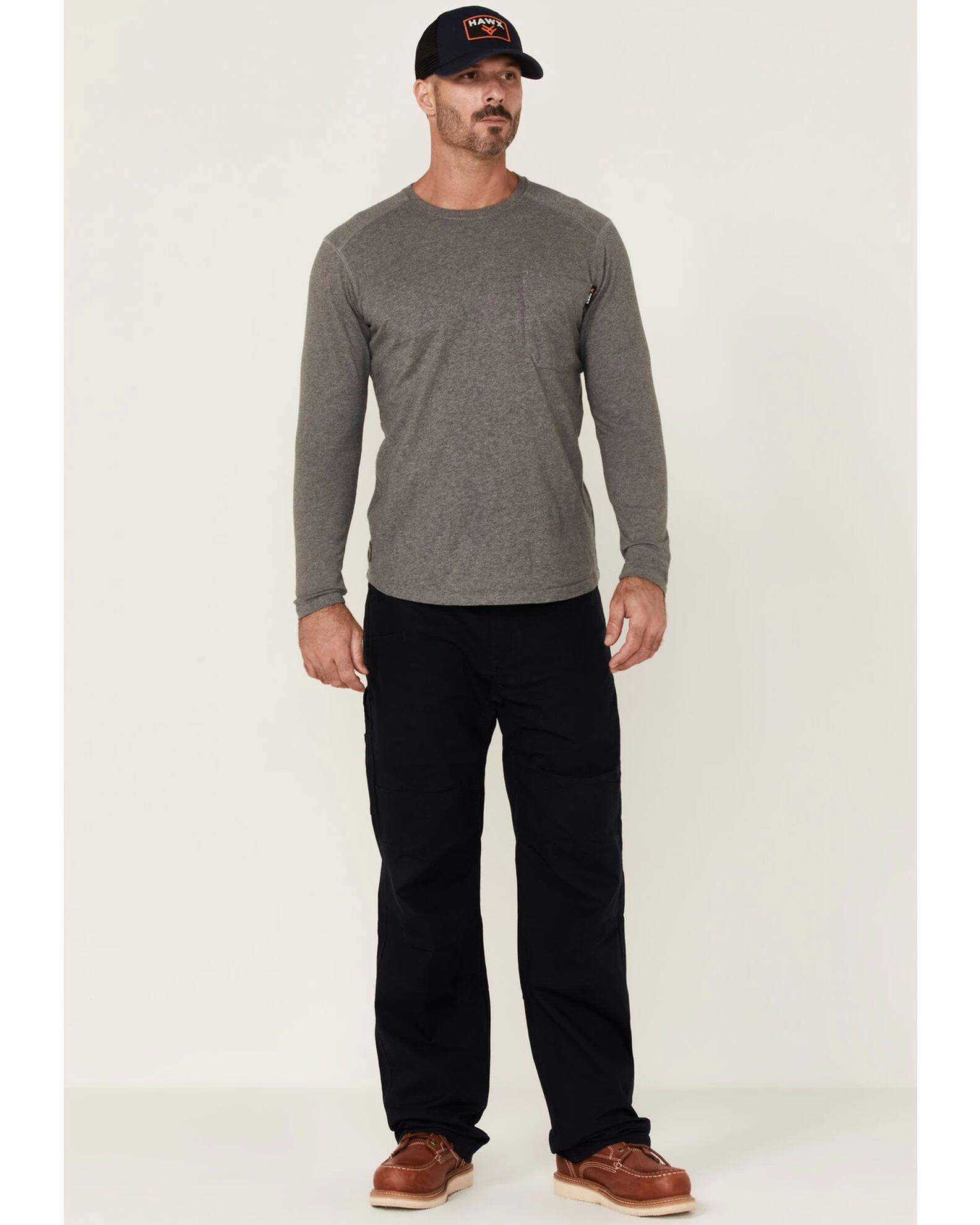 Hawx Men's Navy Ripstop Stretch Work Pants 3 Hawx Men's Navy Ripstop Stretch Work Pants