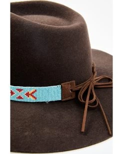 Idyllwind Women's Thunderbird Beaded Band Wool Felt Western Hat  -Western Fashion 2000343013 200 P2