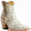 Idyllwind Women's Badass Exotic Python Fashion Booties - Medium Toe -Western Fashion 2000343137 101 P1