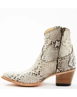 Idyllwind Women's Badass Exotic Python Fashion Booties - Medium Toe -Western Fashion 2000343137 101 P3