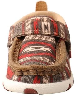 Twisted X Infant Hooey Southwestern Print Driving Shoes - Moc Toe -Western Fashion 2000343953 600 P4