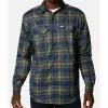 Columbia Men's Ridge Large Plaid Print Lite Button Down Western Shirt 1 Columbia Men's Ridge Large Plaid Print Lite Button Down Western Shirt -Western Fashion 2000344710 410 P1