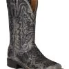 Corral Men's Exotic Alligator Inlay Western Boots - Broad Square Toe -Western Fashion 2000351142 001 P1