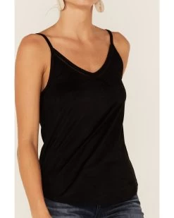 Shyanne Women's Faux Suede Latter Trim Cami  -Western Fashion 2000351342 001 P3
