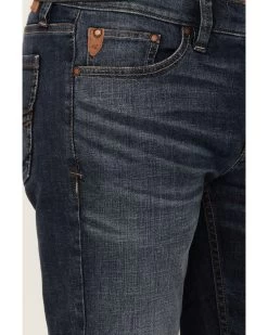 Moonshine Spirit Men's Winchester Dark Wash Stackable Stretch Straight Leg Jeans  -Western Fashion 2000351734 400 P4
